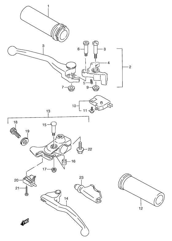 Handle lever