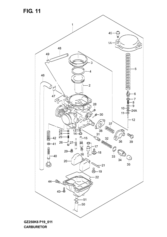 Carburetor assy