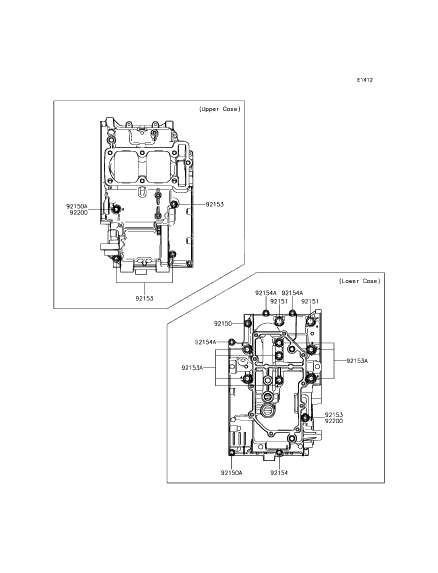 Crankcase Bolt Pattern