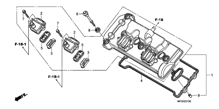 Cylinder head cover