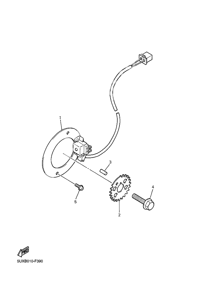 PICK-UP COIL AND GOVERNOR