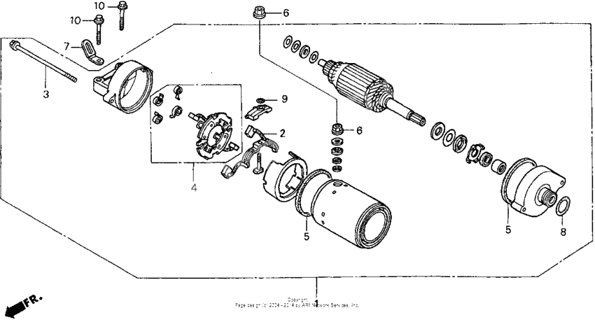 Starter motor