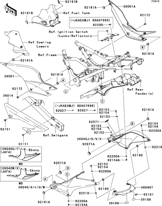 Side covers/chain cover(1/2)