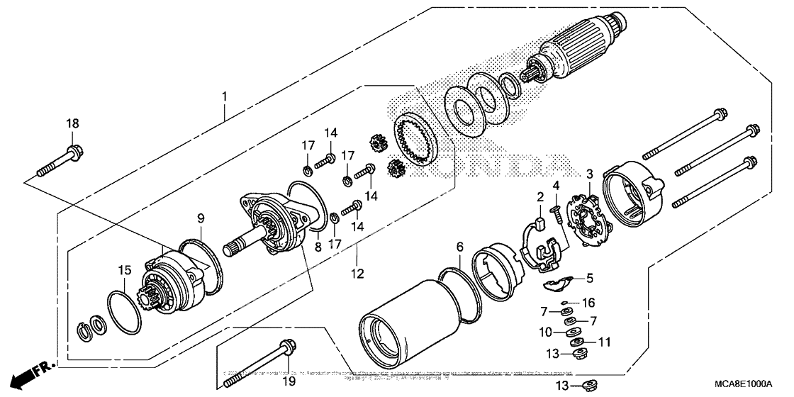 Стартер электрический