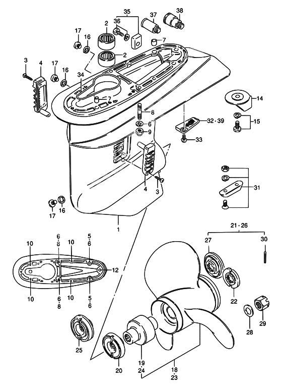 Gear case