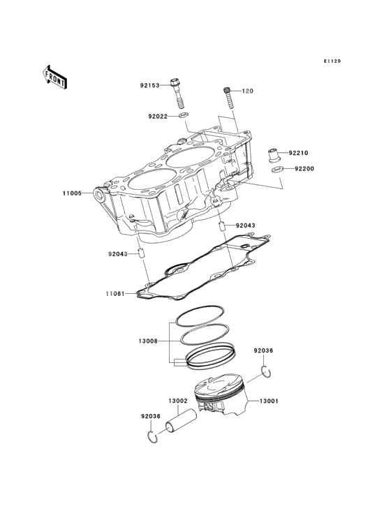 Cylinder/piston(s)