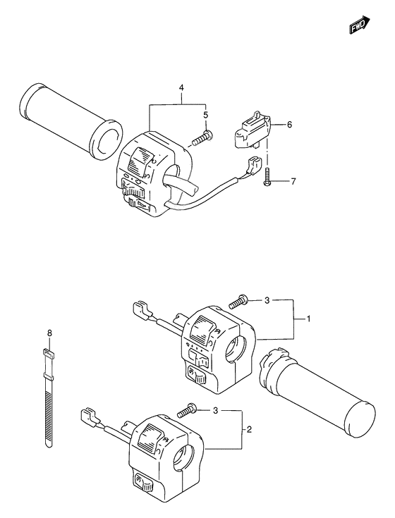 Handle switch