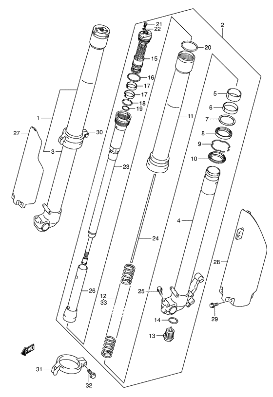 Front damper              

                  Model k5