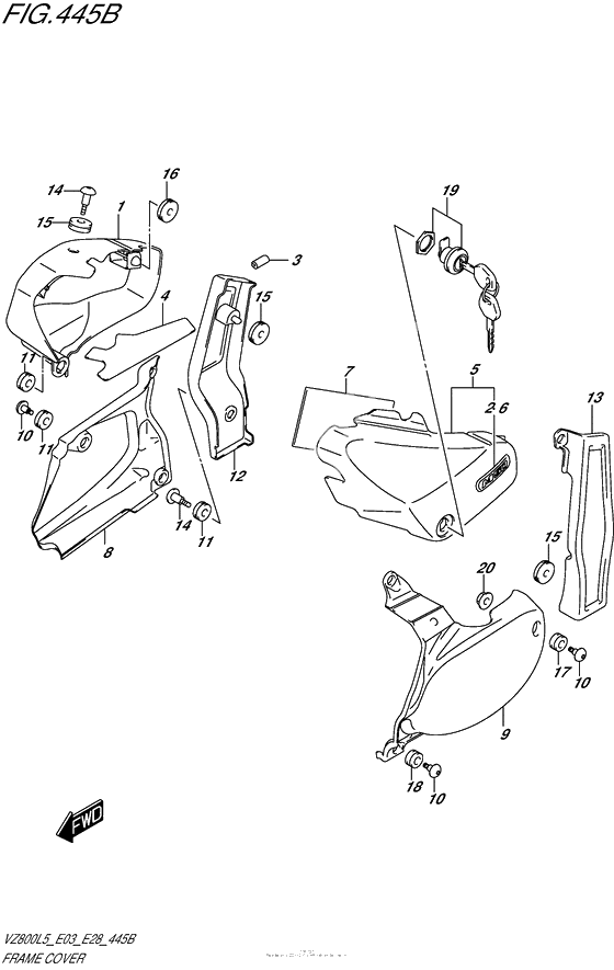 Боковые панели (Vz800L5 E28)