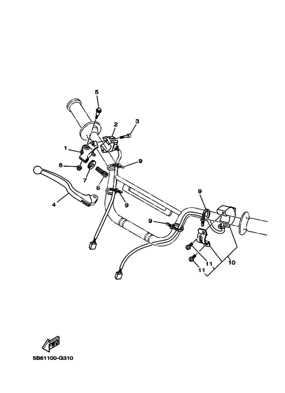 Interruptor manillar&palanc