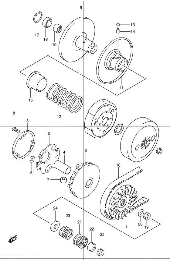 Transmission              

                  1)(model x