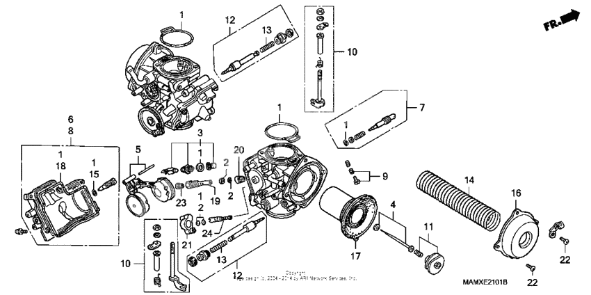 Carburetor components