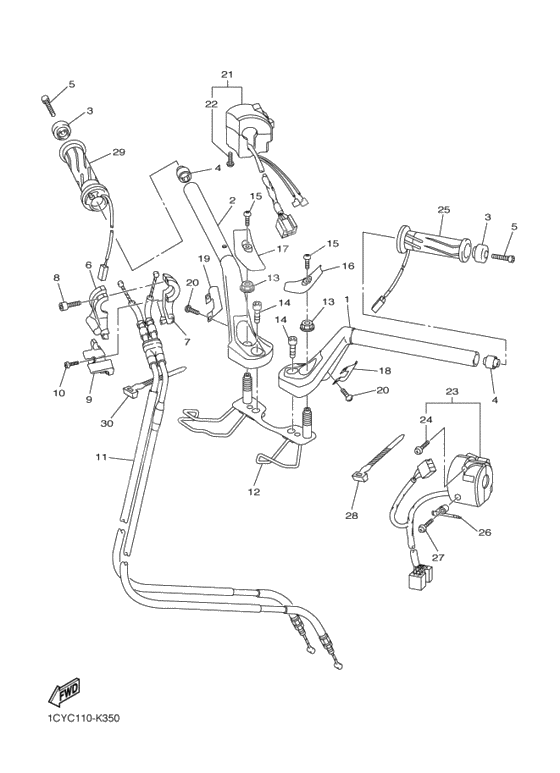 Steering handle