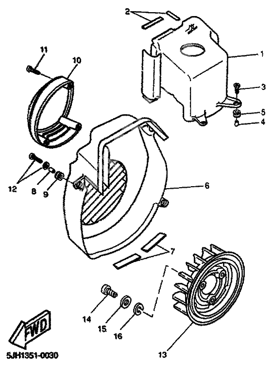 Air shroud & fan