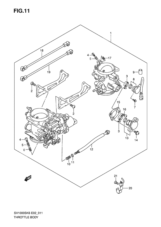 Throttle body