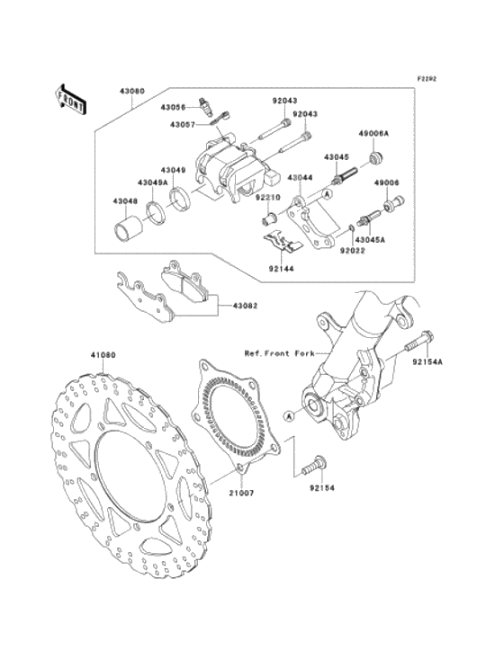 Front brake