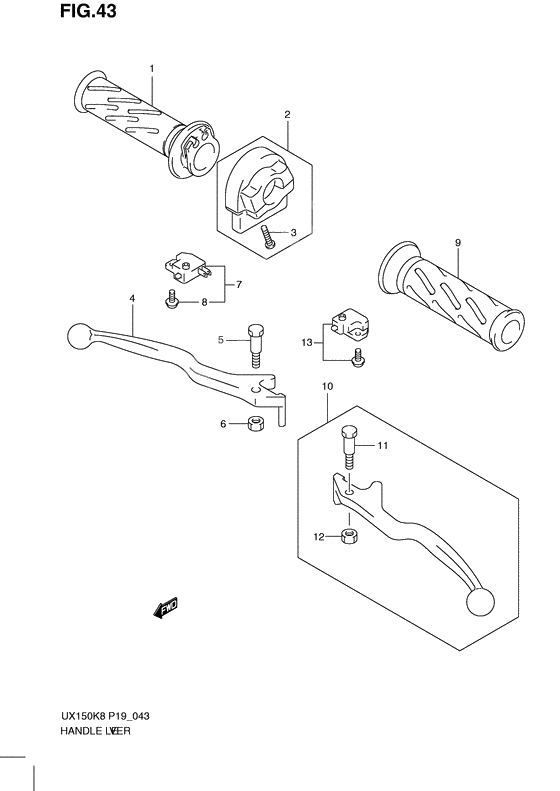 Handle lever              

                  Model k8