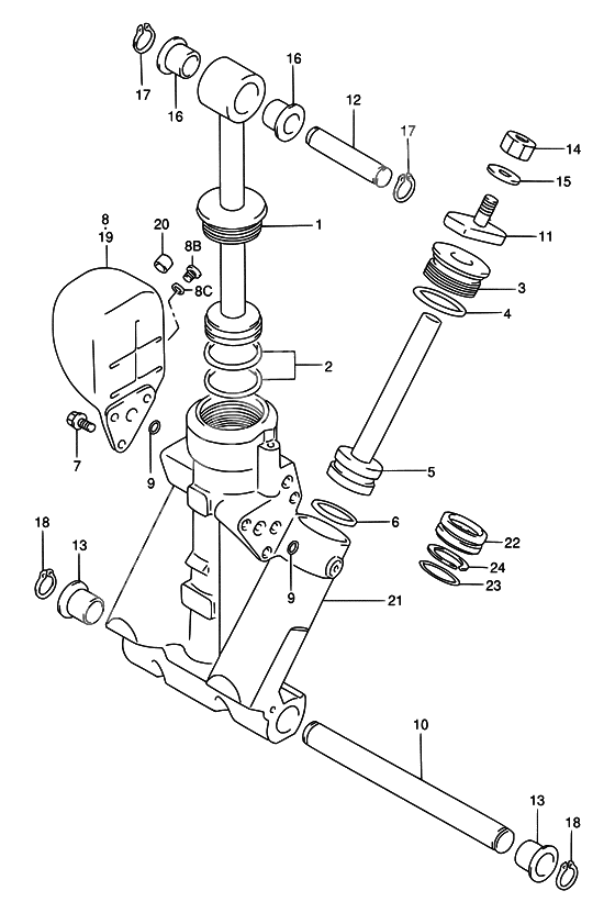 Trim cylinder