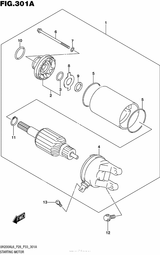 Стартер электрический