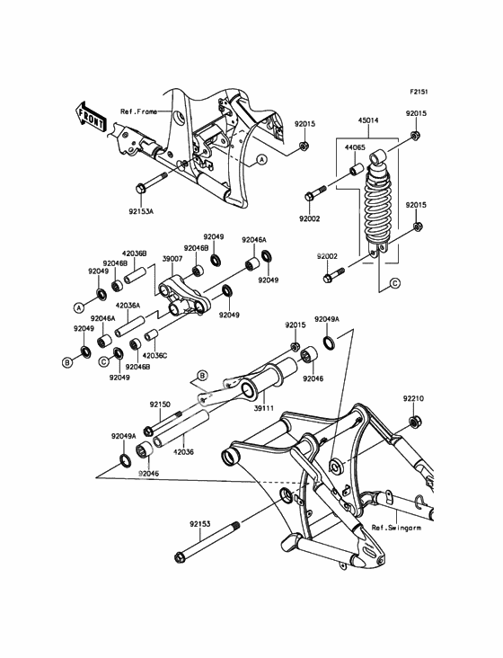 Suspension/shock absorber