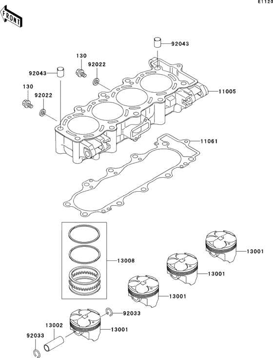 Cylinder/piston(s)