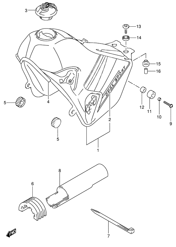 Tank fuel              

                  Model k2