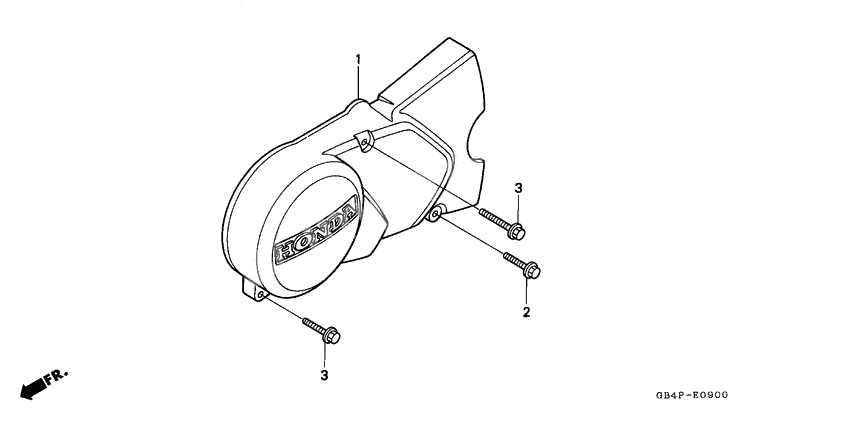 Left crankcase cover