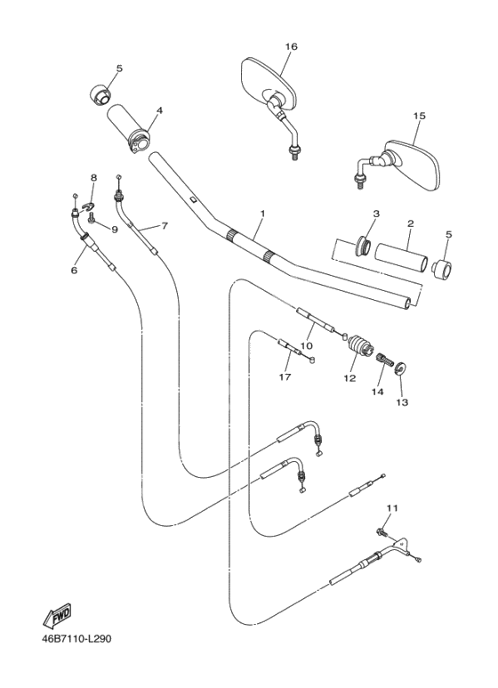 Руль & Тросики