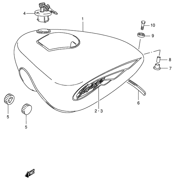 Tank fuel              

                  Model k4