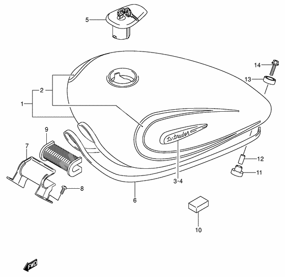 Tank fuel              

                  Model k4