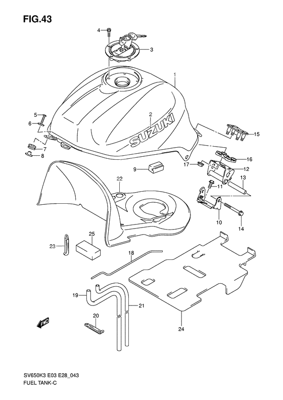 Tank fuel              

                  Model k3