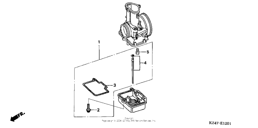 Carburetor optional kit ('02-'03)