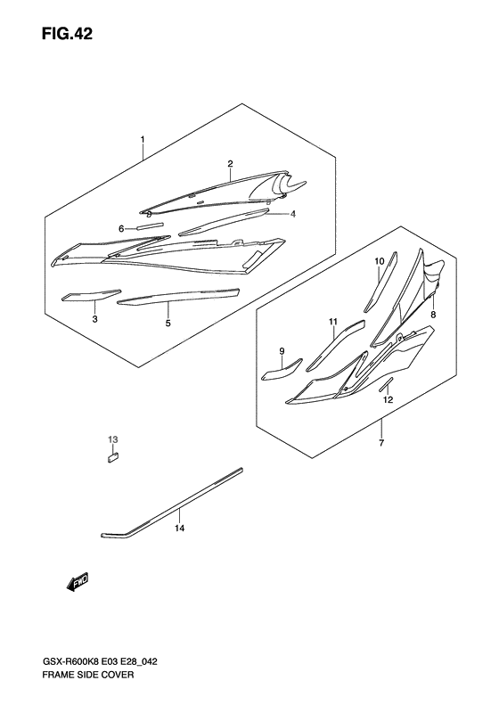 Frame side cover