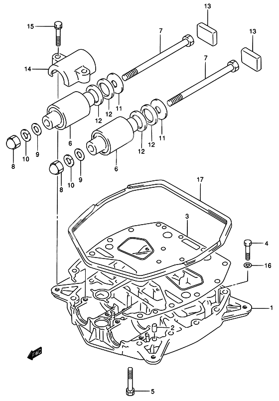 Engine holder