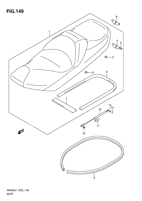 Seat              

                  An400l1 e19