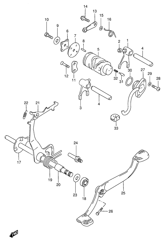 Gear shifting              

                  Model g/r
