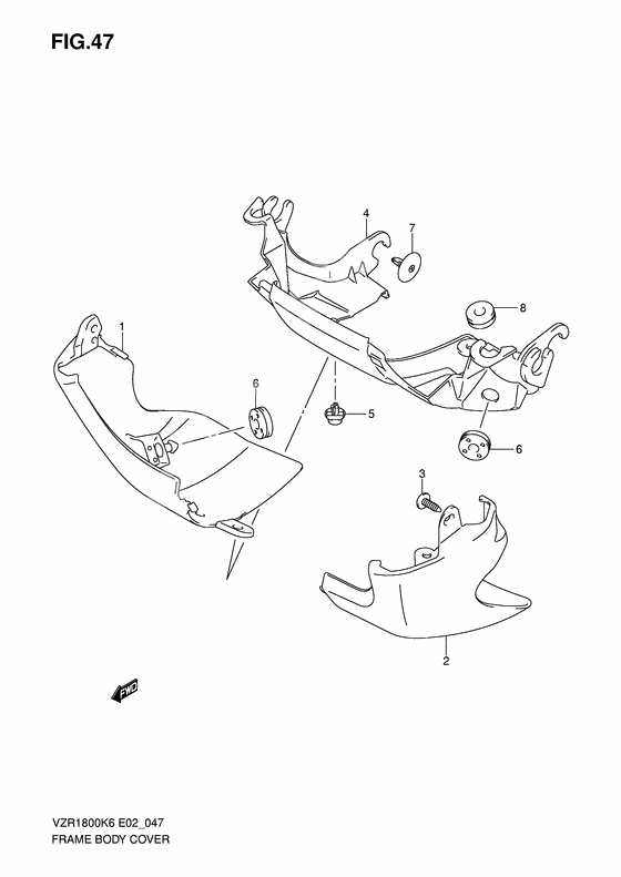 Frame body cover