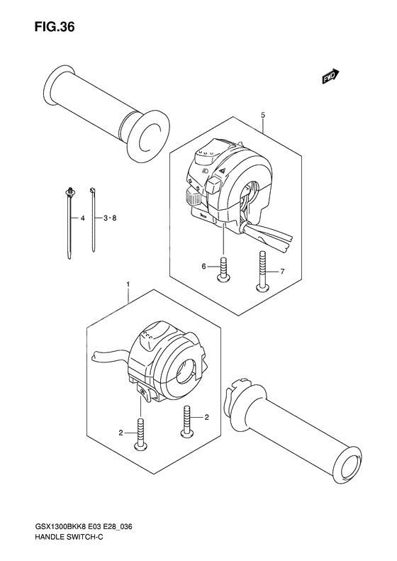 Handle switch