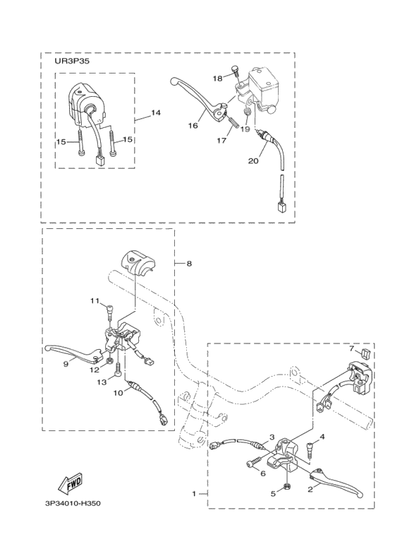 Handle Switch, Lever