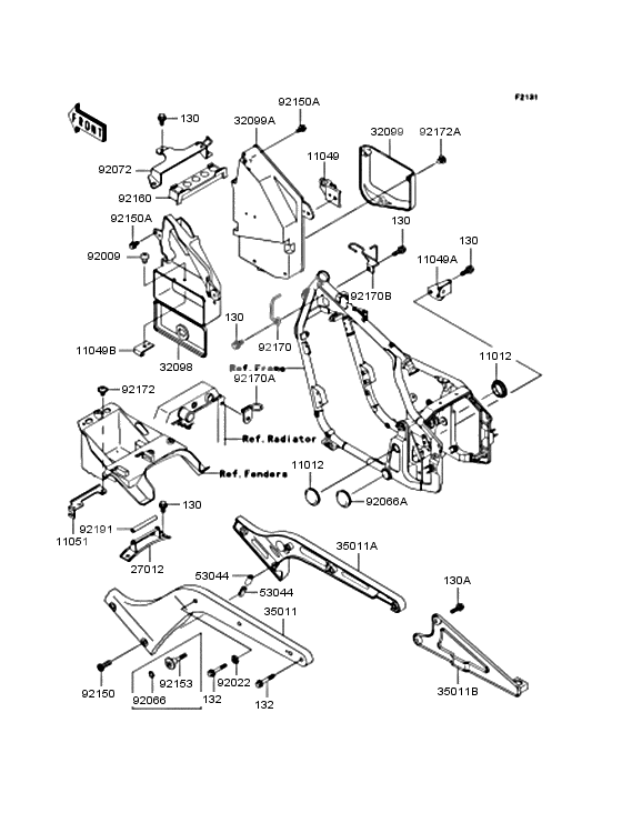 Frame fittings