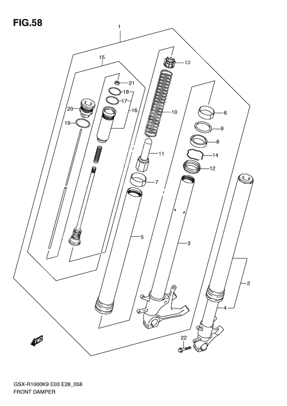 Front damper