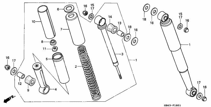 Rear cushion              

                  C90E/MF/G/MG/N/MN