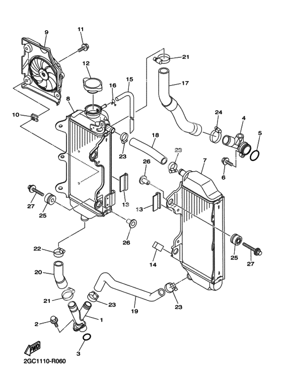 Радиатор & Патрубок системы охлаждения