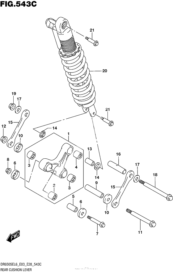 Рычаг прогрессии (Dr650Sel6 E33)