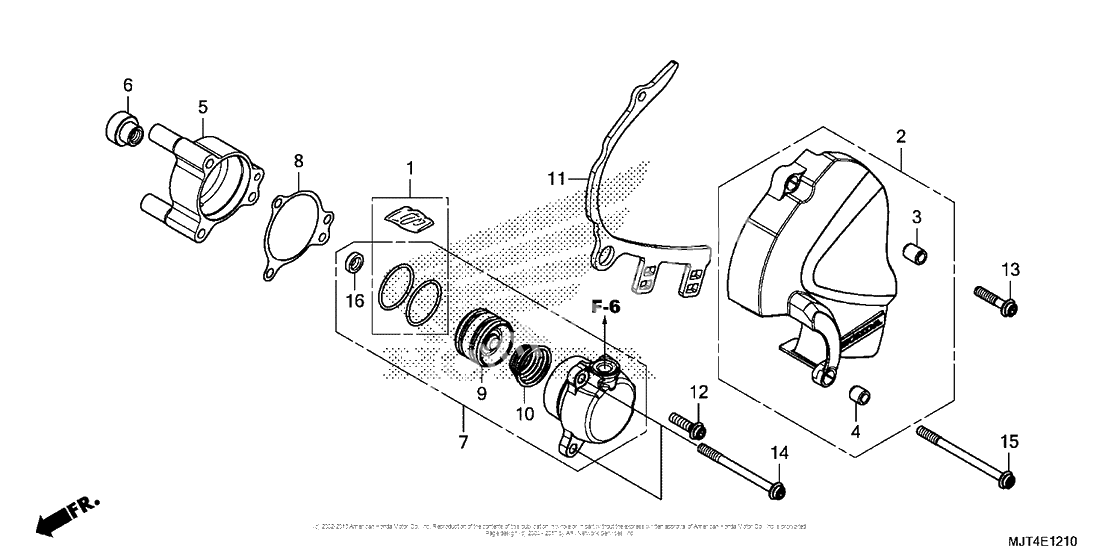 Left Rear Cover + Clutch Slave Cylinder