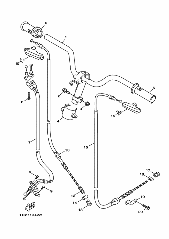 Руль & Тросики