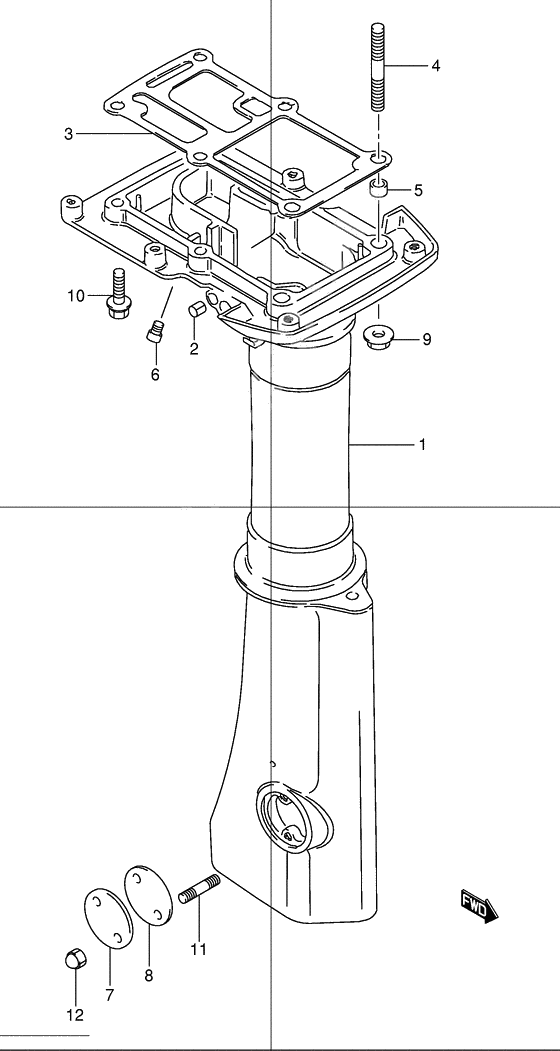 Drive shaft housing