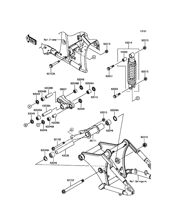 Suspension/shock absorber