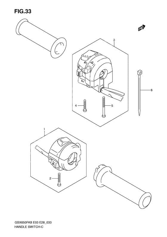 Handle switch