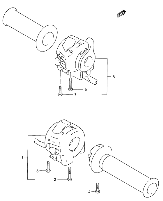 Handle switch